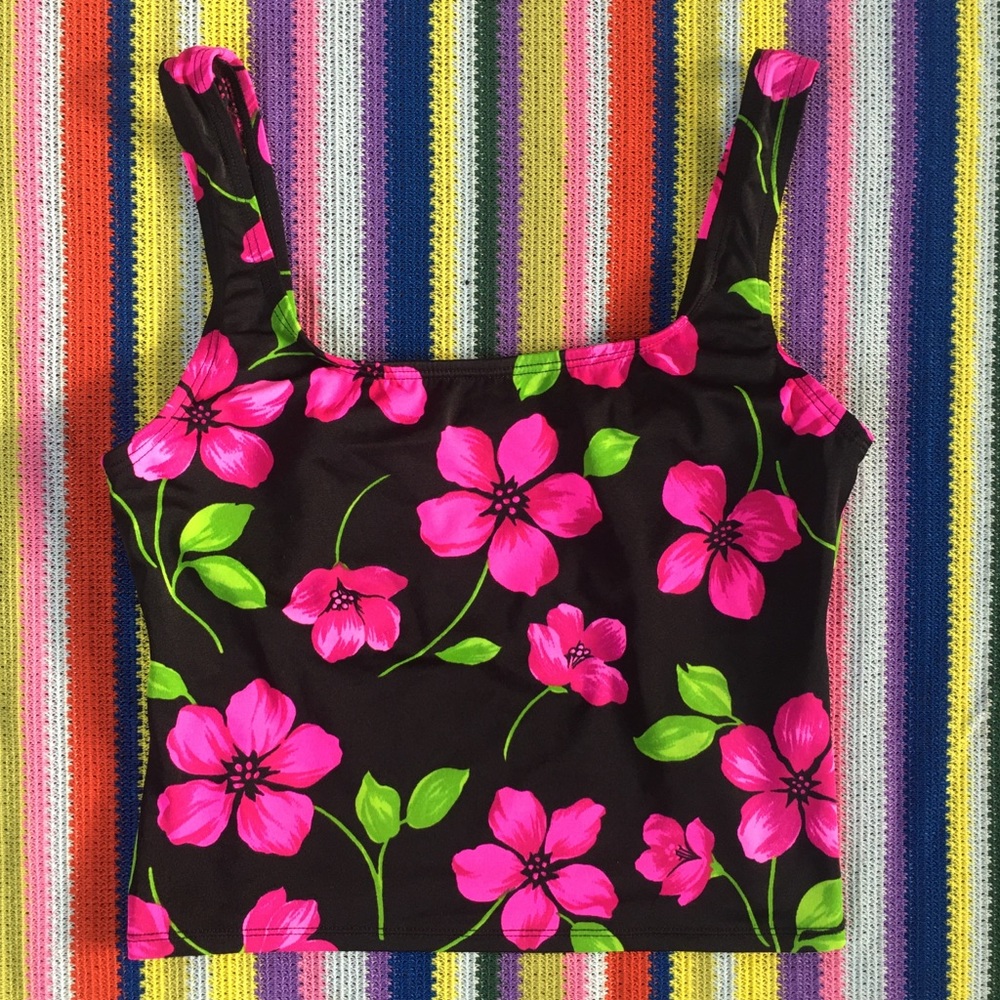 Vintage 90s/Y2K Bathing Top 🌺